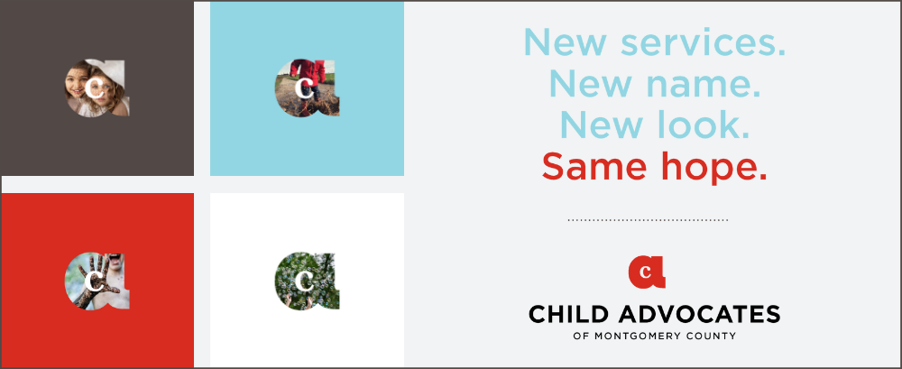 Child Advocate rebrand announcement banner