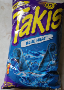 Bag of blue Takis